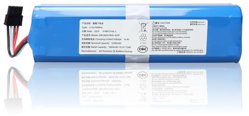 Batería de aspiradora Nueva de 5200 mAh, Repuesto para Eufy RoboVac L70 Hybrid, L10, T2190, T2190G21, Eufy 360 S9, Eufy 360 X90, Eufy 360 X95 Robot Serie INR18650M26-4S2P Robot Vacuum Cleaner Battery