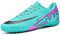WOWEI Botas de Fútbol Hombre Profesionales Zapatillas de Fútbol Spike Aire Libre Niños Hombre Calzado de Fútbol Atletismo Atletismo Training Zapatos de Fútbol Tacos (Moon-1, 44EU)