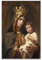 GJDYMX Religiöses Poster im Vintage-Stil, Motiv: Our Lady of Mount Carmel, dekoratives Gemälde, Leinwand, Wandposter und Kunstdruck, moderne Familienschlafzimmer-Dekoration, Poster, 30 x 45 cm