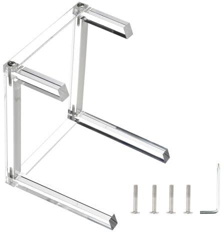 Soporte de almacenamiento para discos de vinilo, transparente, para álbum de Gatefold individual