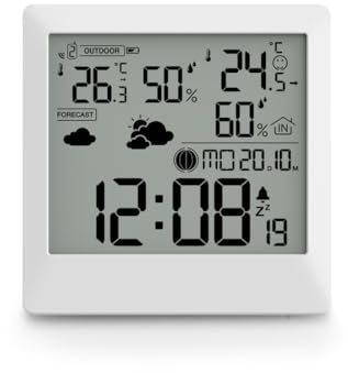 Stazione meteo Palawan, av. det. ext., radio, riv., thermo/hygro, blc