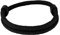 TempBeau Armband aus Segeltau für Herren Damen, Surferarmband Handgemacht Surfer Armband für Männer & Frauen, Einstellbar Geflochtenes Armbänder Bracelet Nautic Seil für Alltag Outdoor, Schwarz