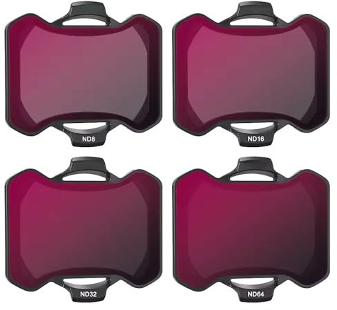 ND Filter Set für DJI Avata 2 ND8 ND16 ND32 ND64 Filter 4 Stück kompatibel mit DJI Avata 2