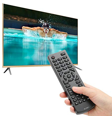 Ausla Fernbedienung für SEIKI LED-Fernseher, ABS-Material, Einfach zu Bedienen, Kürzere Distanz, Ersatz für Alte RC-SA01
