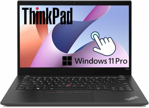 Lenovo Thinkpad T14s Gen 2 Ordinateur portable professionnel à écran tactile 14 FHD Intel Core i7-1185G7, 16 Go de RAM, SSD 512 Go, clavier QWERTY, Windows 11 Pro (reconditionné)