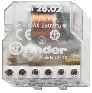 Finder Serie 26 – RELE Netzwerkdose Abweichung 4 Sektor 230 VAC