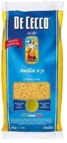 De Cecco Anellini - Suppennudeln - 500g