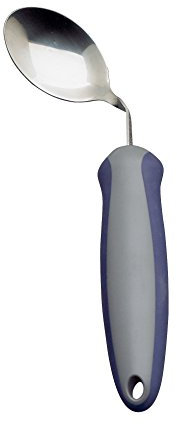 Homecraft Newstead Cutlery, Right Handed Spoon (Eligible for VAT relief in the UK) Adaptive Dining Aid, Utensil for Elderly, Disabled, Parkinson's Disease, and Arthritis, Eat Easier, Non-Slip Grip