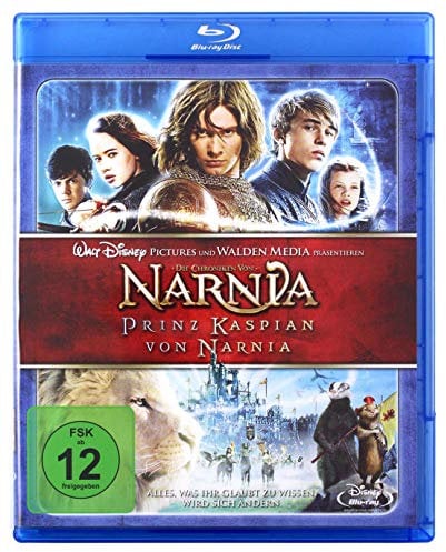 Die Chroniken von Narnia - Prinz Kaspian von Narnia,1 Blu-ray: Für Hörgeschädigte geeignet.Großbritannien
