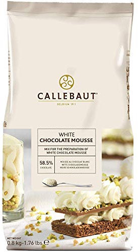 Callebaut Mousse de chocolate blanco en polvo 800 g