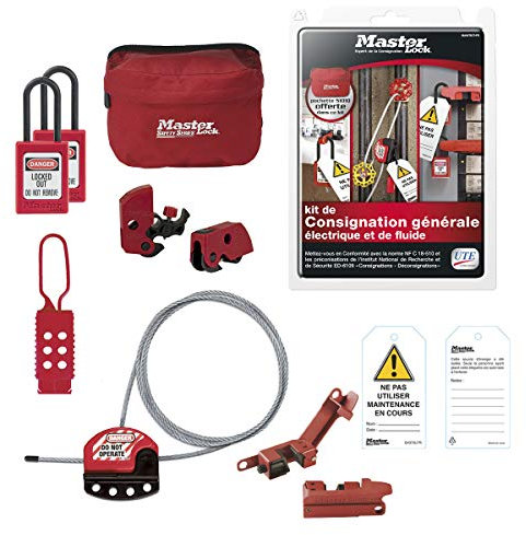 Kit de Consignation General Électrique et Fluide MAINKIT Master Lock