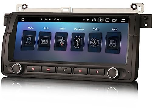 8-Kern 4+64GB Android 14 Autoradio für BMW 3er E46 Rover 75 M3 MG ZT GPS-Navi Carplay Android Auto DSP Bluetooth 5.0 A2DP DVD DVB-T2 WiFi DAB+IPS