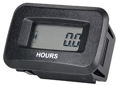 Runleader Spannung AC/DC 5V-277V Betriebsstundenzähler, Gesamtstundenmonitor für Rasenmäher Gartentraktor Generator Luftkompressor ATV Außenbordmotor Golfwagen Gabelstapler Schneefräse