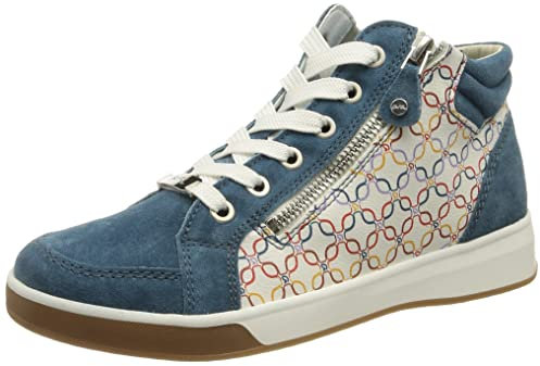 ara Damen ROM Sneaker, Capri,BUNT-Multi, 36 EU