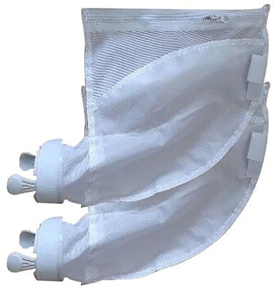 Lot de 2 sacs filtrants de rechange à fermeture éclair tout usage pour nettoyeur de piscine Polaris 280 et 480