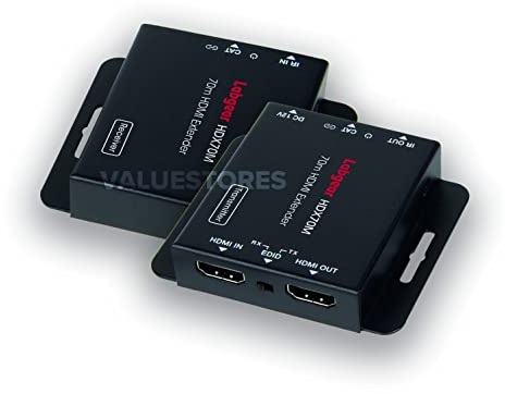 Labgear HDX70M2, 1080p 70m Lossless 10.2Gbps HDMI HDCP 1.4 Extender Kit
