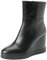 Geox D Elidea Wedge B, Stivale alla Caviglia Donna, Nero, 41 EU