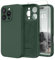 SuydanBox Magnetic for iPhone 16 Pro Case, Compatible with MagSafe, [Full Camera Protection][Screen Protector] Silicone Shockproof Protective Phone Case for iPhone 16 Pro 6.3, Alpine Green