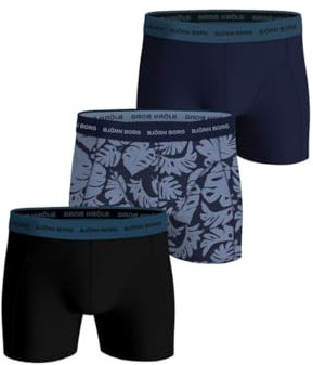 Björn Borg Cotton Stretch Boxershorts Herren (3-pack) - L
