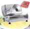pealiritansemen Cortadora De Fiambres, Cortadora Eléctrica De Alimentos para Pan/Carne/Queso/Jamón, Cuchillas Extraíbles De 19 Cm, Máquina Cortadora De Fiambres para El Hogar Y La Cocina