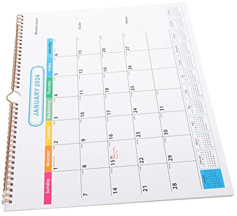 CAXUSD Terminkalender Countdown-kalender Für Den Täglichen Gebrauch Glatt Für Sanfte Haut