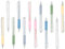 HUATEEN Engraved Retractable Craft Knife Set -12 Pcs 6 Colours Precision Scalpel with Tungsten Blades for Paper Cutting, DIY Crafts & Scrapbooking (13.8cm Adult Safe Crafting Tool)