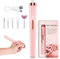 Glamics - Glamics Nail Set, 5 In1 Glamics Elektrisches Nagel Maniküre Set, Nagelfräser für Gelnägel Kabellos, Elektrische Nagelfeile mit LED-Licht, 4 Geschwindigkeiten für Gelnägel, dicke Nägel (Rosa)