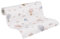 A.S. Création Papier peint pour chambre d'enfant Lilly & Luis - Papier peint intissé résistant à l'aspect nuageux - 10,05 m x 0,53 m - Bleu, crème, rose - Fabriqué en Allemagne - 770771