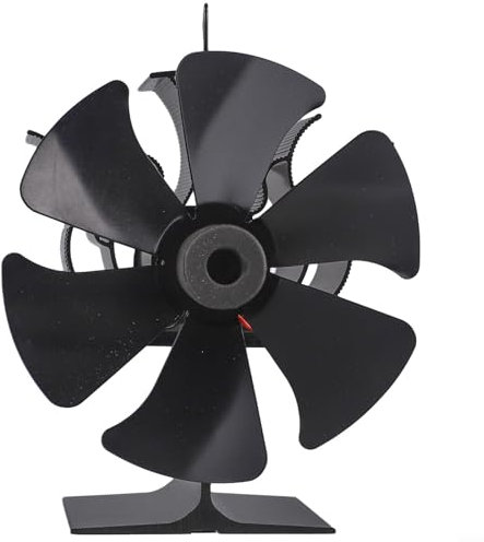 El ventilador termoeléctrico de chimenea mejora la distribución del calor con bajo consumo de combustible y funcionamiento silencioso