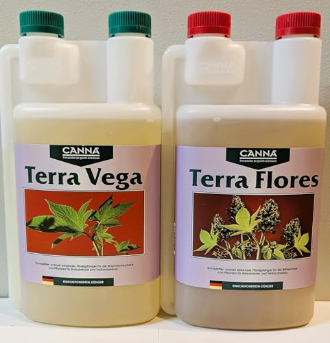 Tera Vega & Tera Flores Bundle - je 1 Liter (1L) - Dünger Grow & Bloom