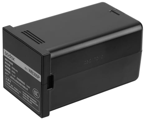 Godox WB300P AD300PRO Battery WB300P Battery 14.4V/2600mAh for Godox AD300PRO Round Flash
