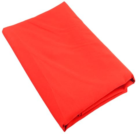 Baumwollstoff | Unifarben| 100% Baumwolle | weich, stapazierfähig, vielseitig zum Nähen | 100 cm x 150 cm | rot