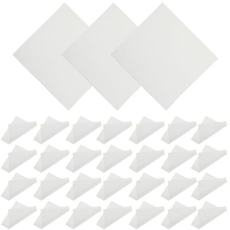HEALSOPTHY Antistatisches Reinigungstuch Staubfrei Saugfähig aus Polyester 100 Stück für LCD/led Touchscreen und Optische Geräte in Reinraumfertigung