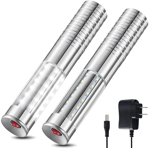 Générique Lumières LED Rechargeables pour Bouteilles, bâtons Lumineux et lumières pour Bouteilles de Champagne, Bars, Clubs, fêtes, Anniversaires, Mariages, événements (2)