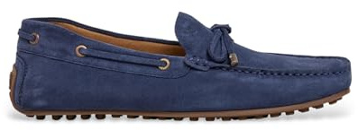 Hackett London Leder Loafers Driver Schnürsenkel