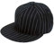Basecap Flatcap Gang Fitted Flat Cap Black L-XL