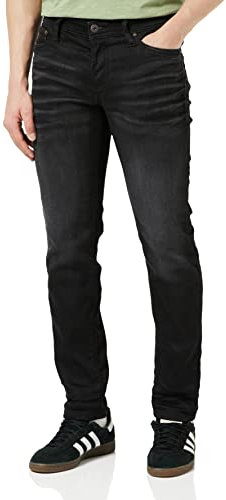 JACK & JONES NOS Men's Jjimike Jjoriginal Jos 697 I.k Noos Loose Fit Jeans, Black (Schwarz), W31/L32 (Manufacturer Size: 31)