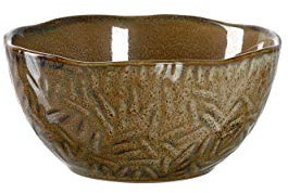 Leonardo Matera 018581 Bol à dessert en céramique Passe au lave-vaisselle 1 bol à goûter au micro-ondes Beige Ø 12 cm 380 ml