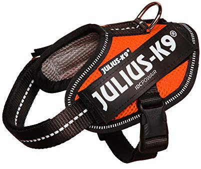 Julius-K9, IDC Powair Hundegeschirr, Größe: 2XS / Baby 2, Orange