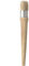 OTNE Professional Natural Wood Round Glue and Wax Brush for Painting, Bookbinding, Furniture, Super Wax Brush, Chalk Paint for Small Projects, 20mm
