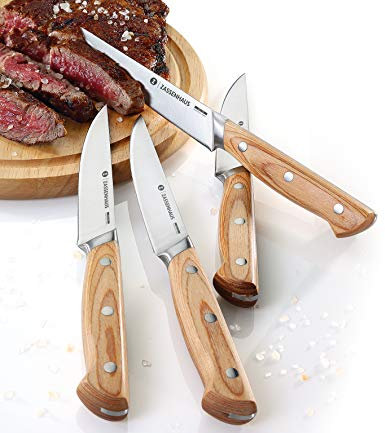 Zassenhaus 70804 Steakmesser 4er-Set, Edelstahl