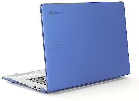 mCover Nur kompatibel mit 2021 ~ 2023 14 Zoll Acer Chromebook 314 CB314-2H C922 C922T Serie Notebook Computer (nicht für andere Acer Modelle) - Blau