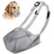 VSSHE Maulkorb für Hunde, Hundemaulkorb mit Abgerundetem Mesh, Atmungsaktiv, Sicherer Schneller Sitz, Für Kleine, Mittelgroße, Große Hunde, Verstellbare Fressschutz, Bellen, Beißen und Kauen