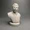 Womeet Stalin Statue Kopf Joseph Stalin Büste Statue Gipsfigur Mythologie Skulptur für Wohnzimmer Home Regal Dekor, moderne Heimdekoration und Sammlung Skizze Praxis DIY Kunst