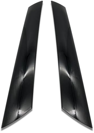 daili Store Auto Außen Front Windschutzscheibe A-Säule Form Streifen Abdeckung Trim Kompatibel mit Defender 90 110 2020-2022 (Color : Glossy Black)
