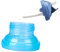 BESTonZON 1 Jeu Couvercle De Tasse Bouteille De Lait Adaptateur De Bride De Col De Bouteille Bouteilles Pour Adaptateur De Bouteille Adaptateur Pour Flacon Pompe Biberons Pp Blue