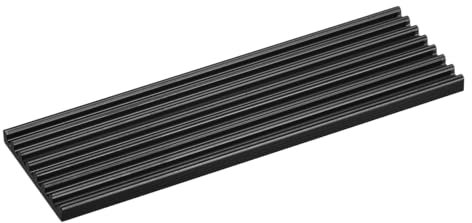 QUARKZMAN 1 Paquet M.2 2280 Nvme Ssd Dissipateur de Chaleur avec Pad Thermique Alliage Aluminium Radiateur pour Pc Portable, 70x22x3mm, Noir