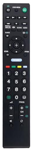 RM-ED046 Replacement Remote for Sony TV KDL-40BX420 KDL-37BX420 KDL-32NX520 KDL-32BX420 KDL-32BX321 KDL-32BX320 KDL-26BX321 KDL-26BX320 KDL-42EX410 KDL-32EX31 KDL-22EX310 KDL-22CX32D KDL22CX32D