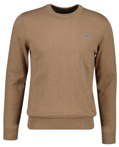 Gant Herren Classic Cotton C-Neck Pullover (1er Pack)