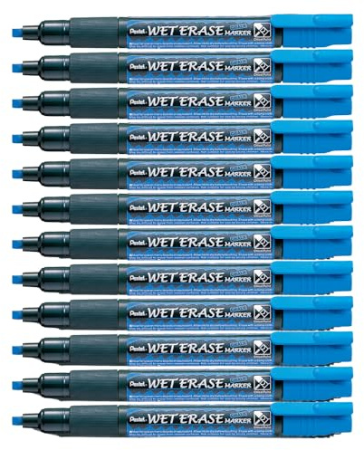 Pentel Chalk Marker - Blue (Pack of 12)